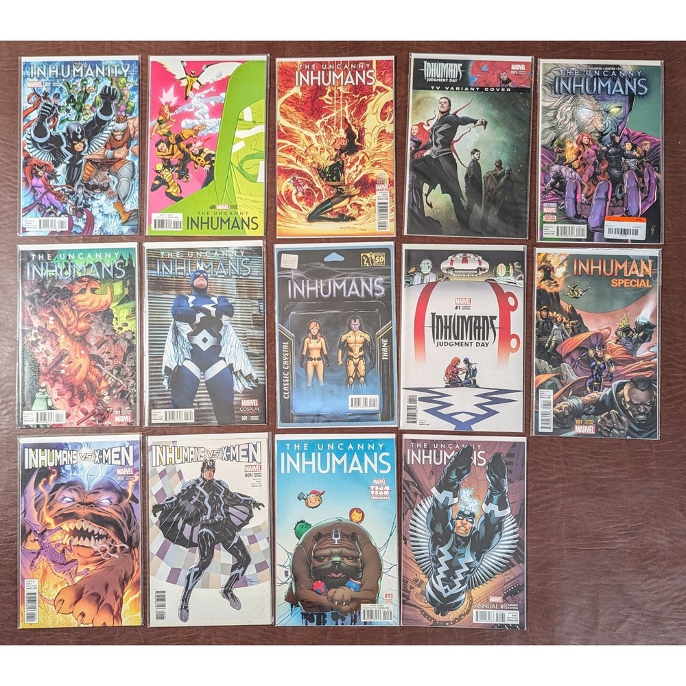 Inhumans‎ Variant Lot 14x Marvel NM Range • 1:25 Incentives • HTF Key Covers